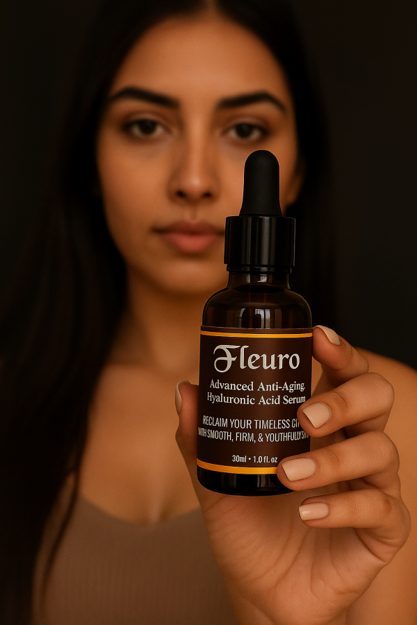 fleuro Anti-aging Hyaluronic acid serum Model fleuro Anti-Aging+Hyaluronic Acid Serum